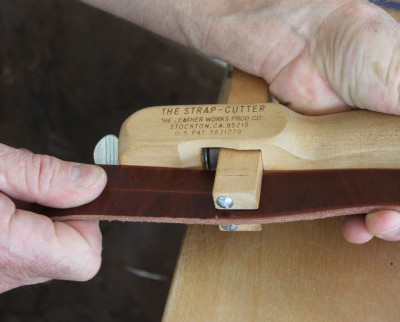 Fertigen eines Ledergürtels 