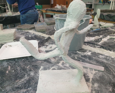 Giacometti-Skulpturen
