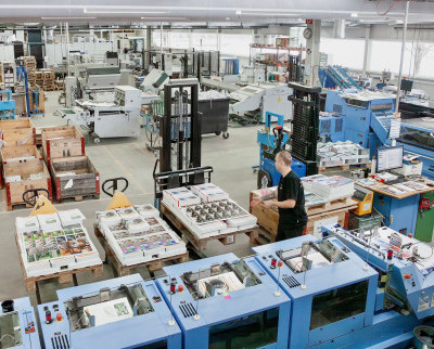 Druckerei Jordi – live dabei